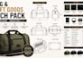 create a professional bag and soft goods tech pack
